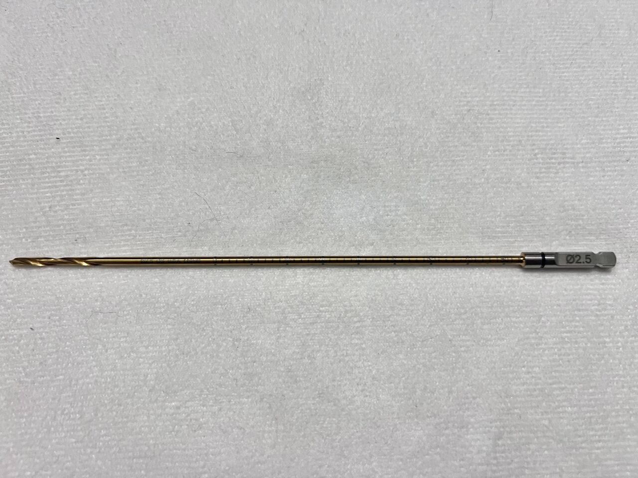 SYNTHES 03.133.103 Gold Quick-Coupling Drill Bit 2.5mm — photo 1