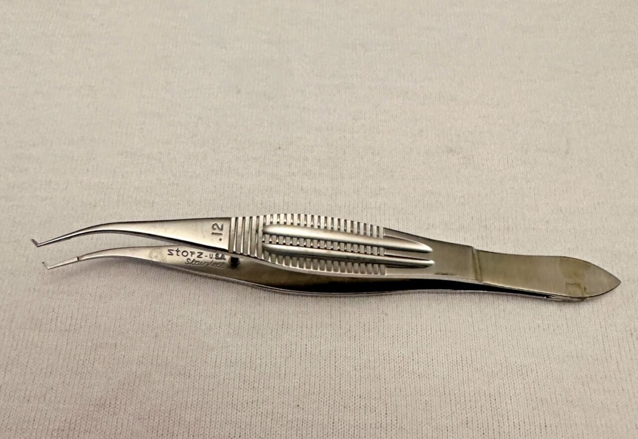 STORZ E-3205 Corneal Forceps Colibri Style — photo 2