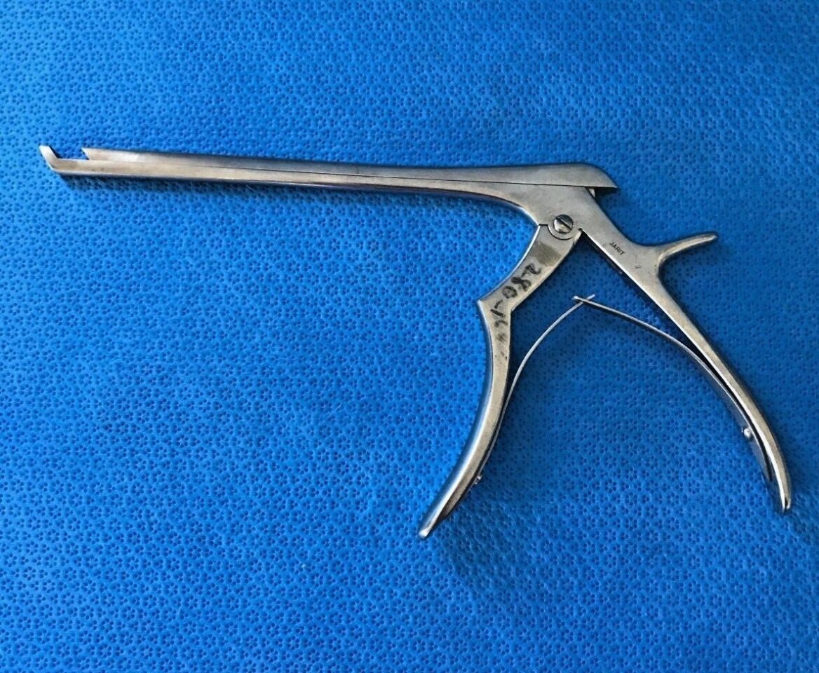 JARIT 280-164 6mmX40deg Up Spurling Kerrison Rongeur L: 7"