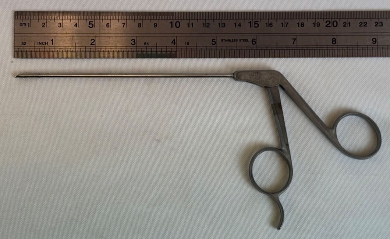 LINVATEC CONCEPT SHUTT 1.1001 3.4mm B Scoop Arthroscopic Punch Forcep — photo 7