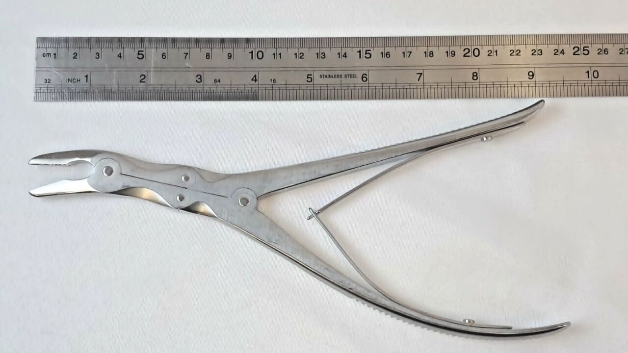 AESCULAP FO527R Leksell Duckbill Rongeur, ANG, 3 X16mm — photo 6