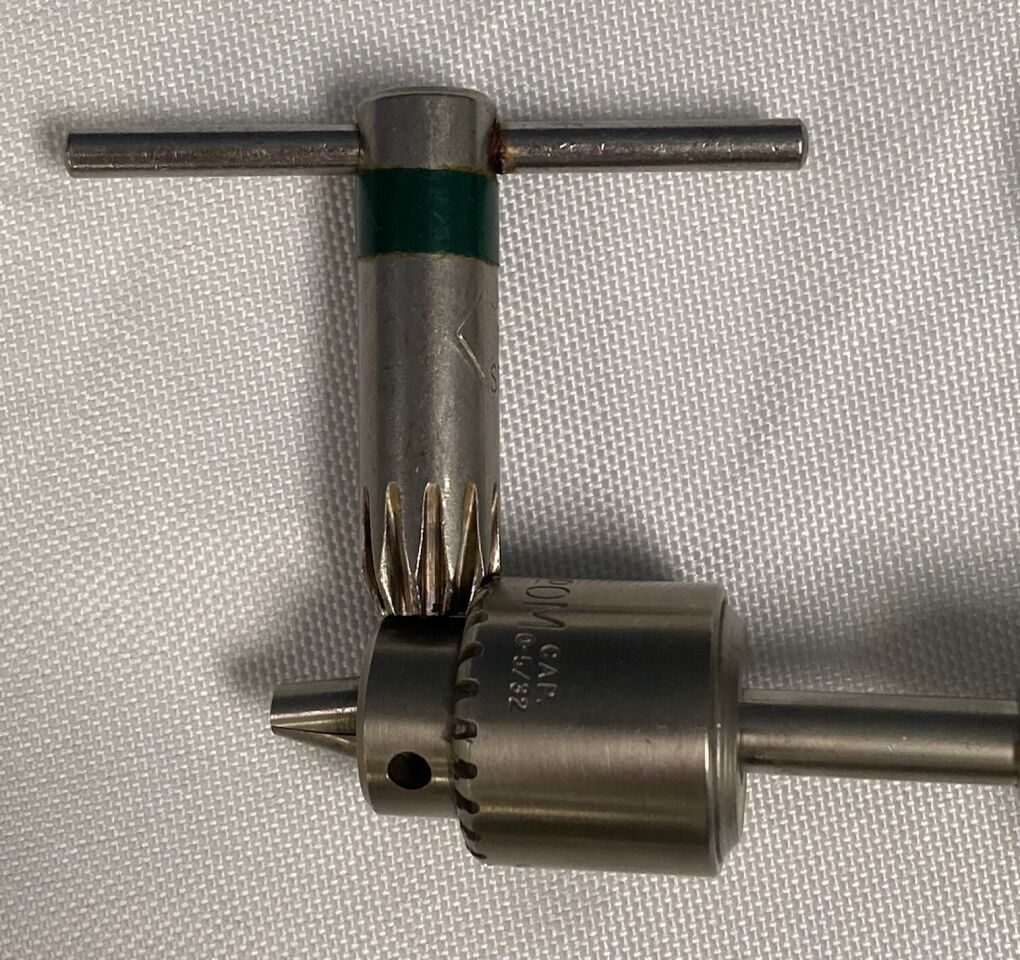 WECK PILLING 5/32" Jacobs Chuck Manual Hand Drill w/ Key Neuro — photo 3