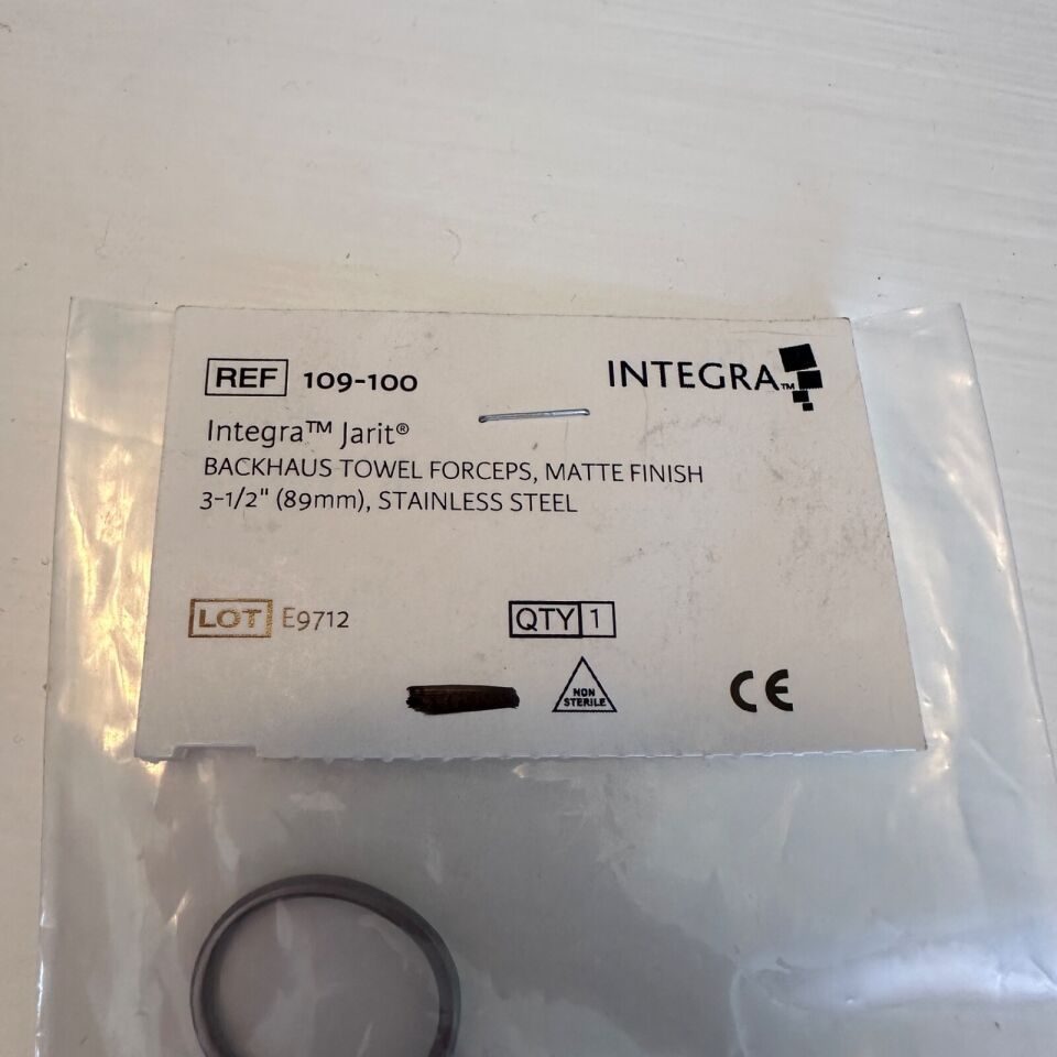 JARIT 109-100 Backhaus Towel Clamp Forceps 3.5" — photo 5