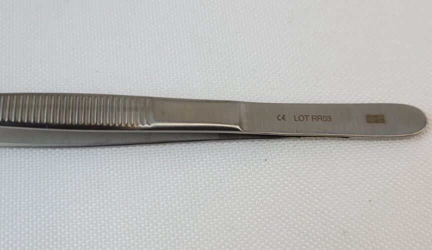 KARL STORZ 745715 Dressing Forceps Angled Serrated Tips 15 cm — photo 6