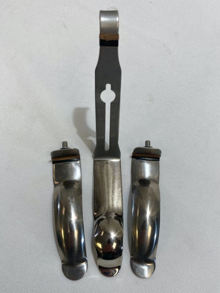 SKLAR  7 Piece Rectal Retractor Set w/ Frame Center Blade & Tray — photo 7