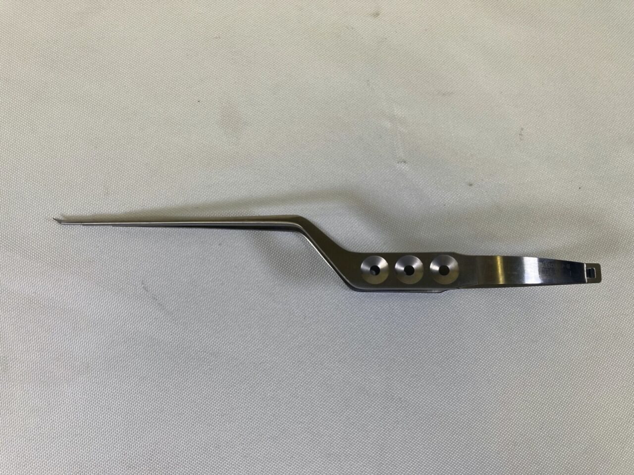 AESCULAP FD040R Bayonet Micro Form Scissors Curved Upward Blade Sharp/Sharp 9"