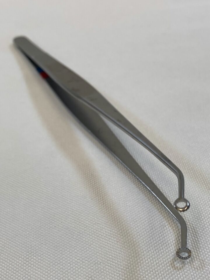AESCULAP BD765 Hunt Tumor Forceps Angled 5mm Serrated Ring Jaws 200mm Length — photo 7
