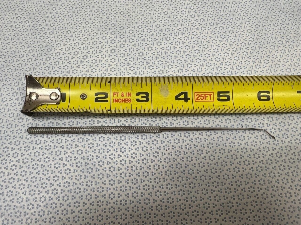 BOSS 90-1026 6" Curved Buck Ear Curette ENT — photo 5