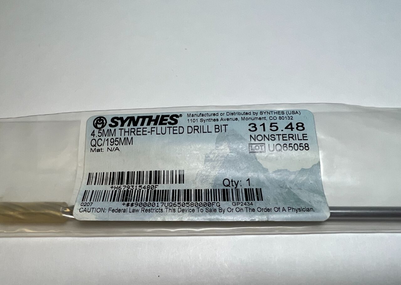 SYNTHES 315.48 4.5mm Flute — photo 1