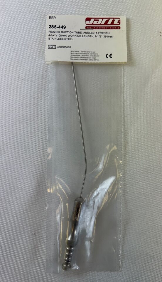 JARIT 285-449 Frazier Suction Tube Angled 5Fr — photo 1