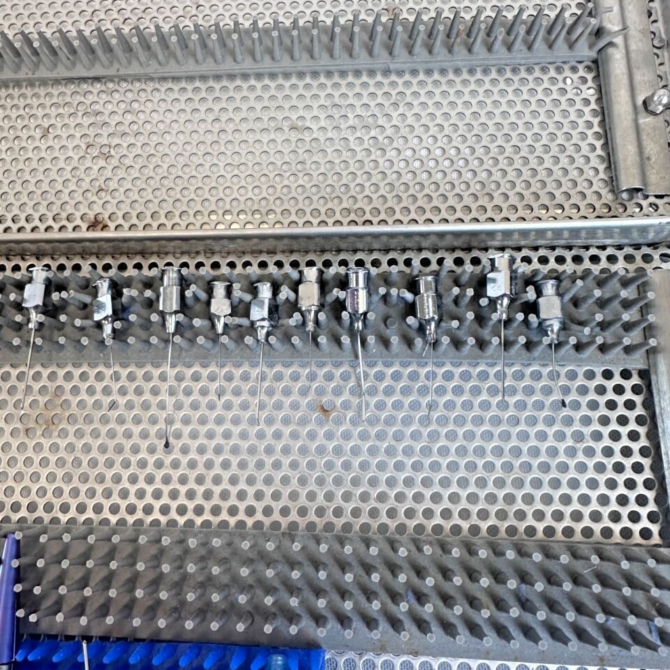 ALCON Various 21 Piece Grieshaber Diamond Forceps & Irrigation Tips Set — photo 6