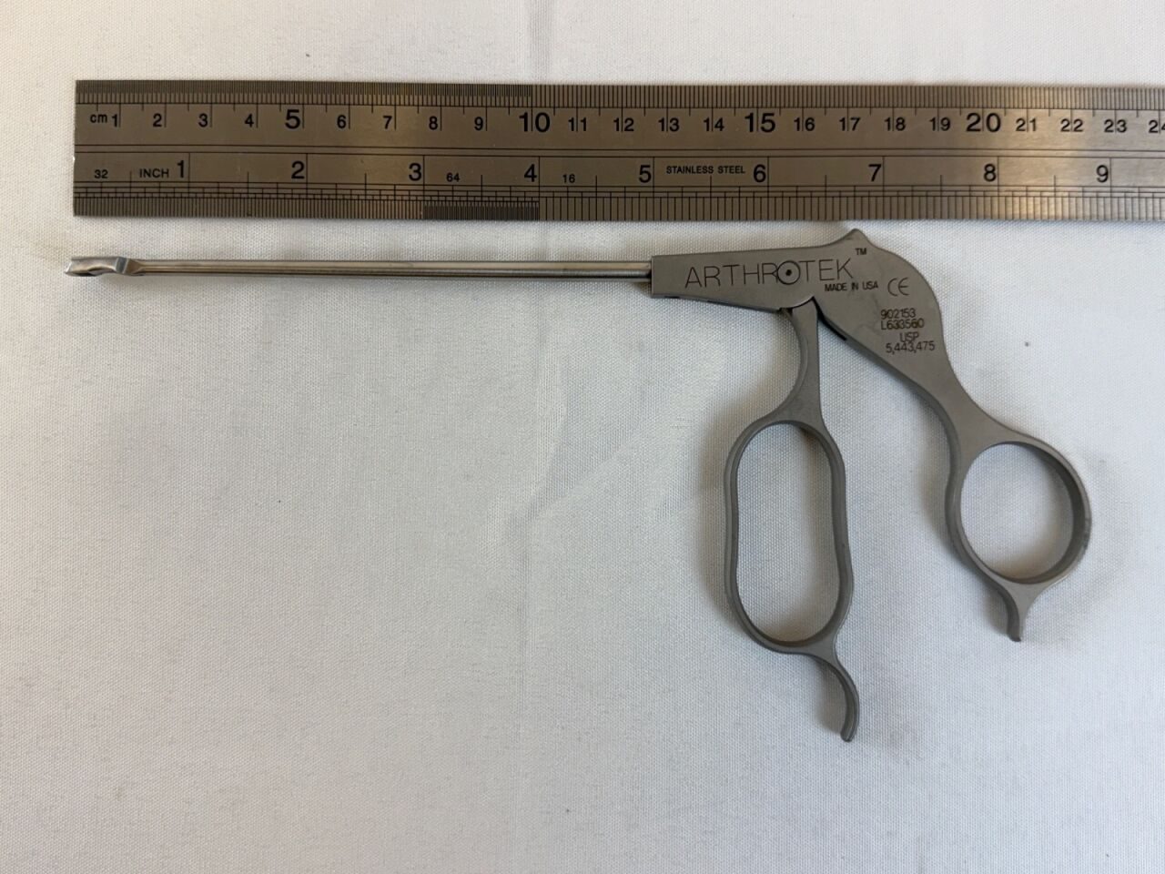 ARTHROTEK 902153 3.4mm Backbiter Left 125mm Arthroscopy Punch — photo 9
