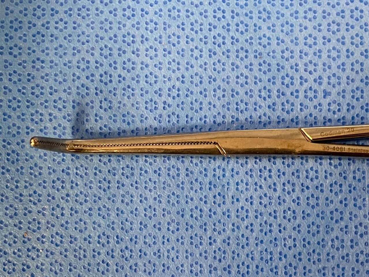 CODMAN 30-4081 Mixter Gallbladder Forceps — photo 3