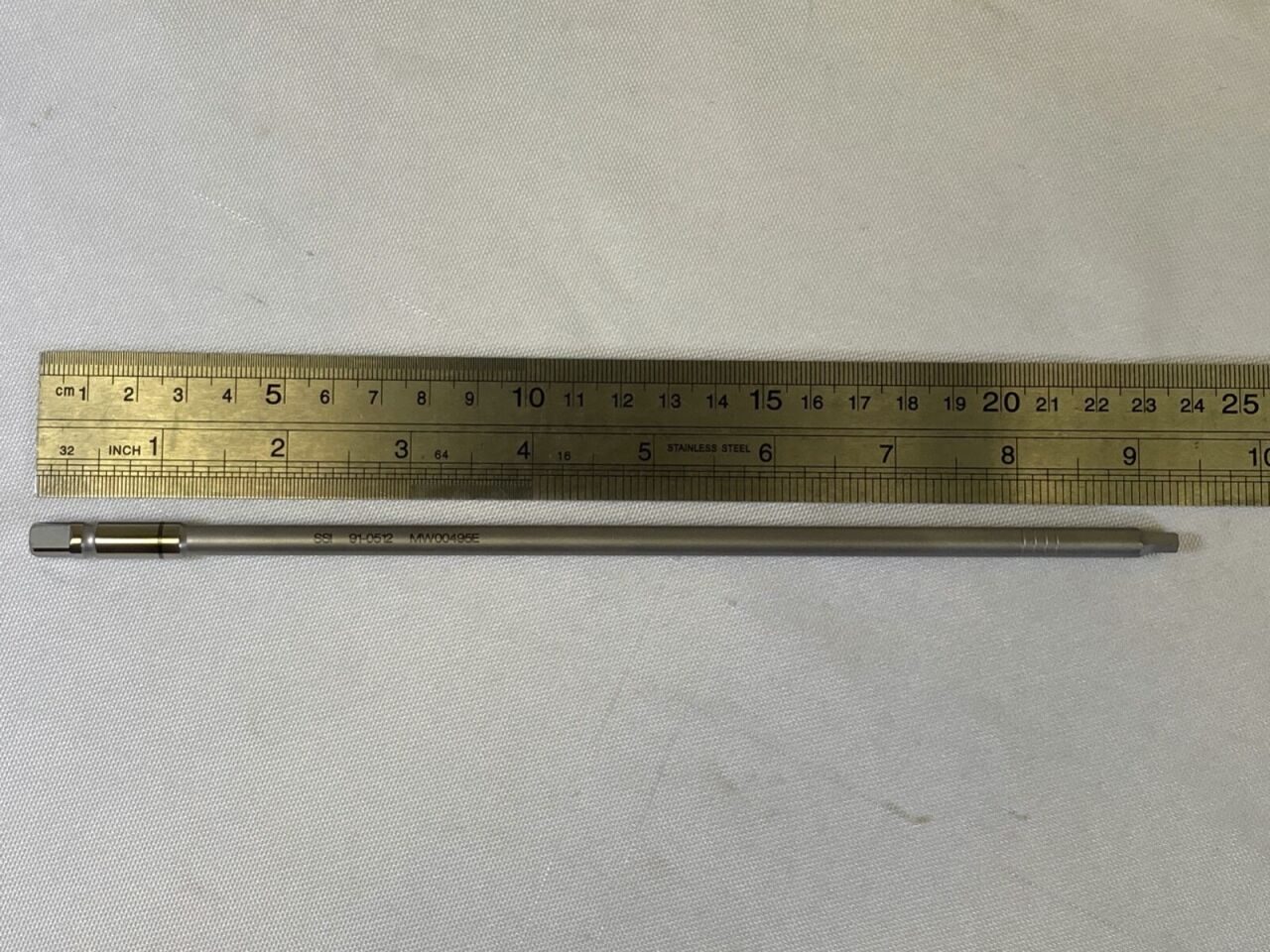 SSI 91-0512 4mm Hexagonal Driver Shaft w/ 1/4" Quick Connect L: 9.25" Ortho Spine — photo 8