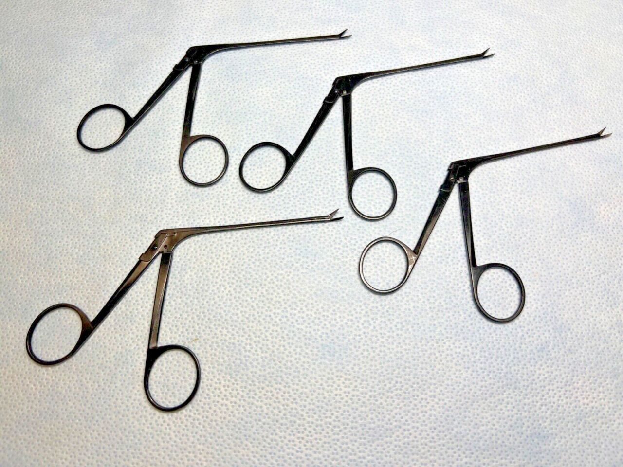 RICHARDS 23-0062 Bellucci Micro Scissors Curved Jaws ENT Set of 6 — photo 4