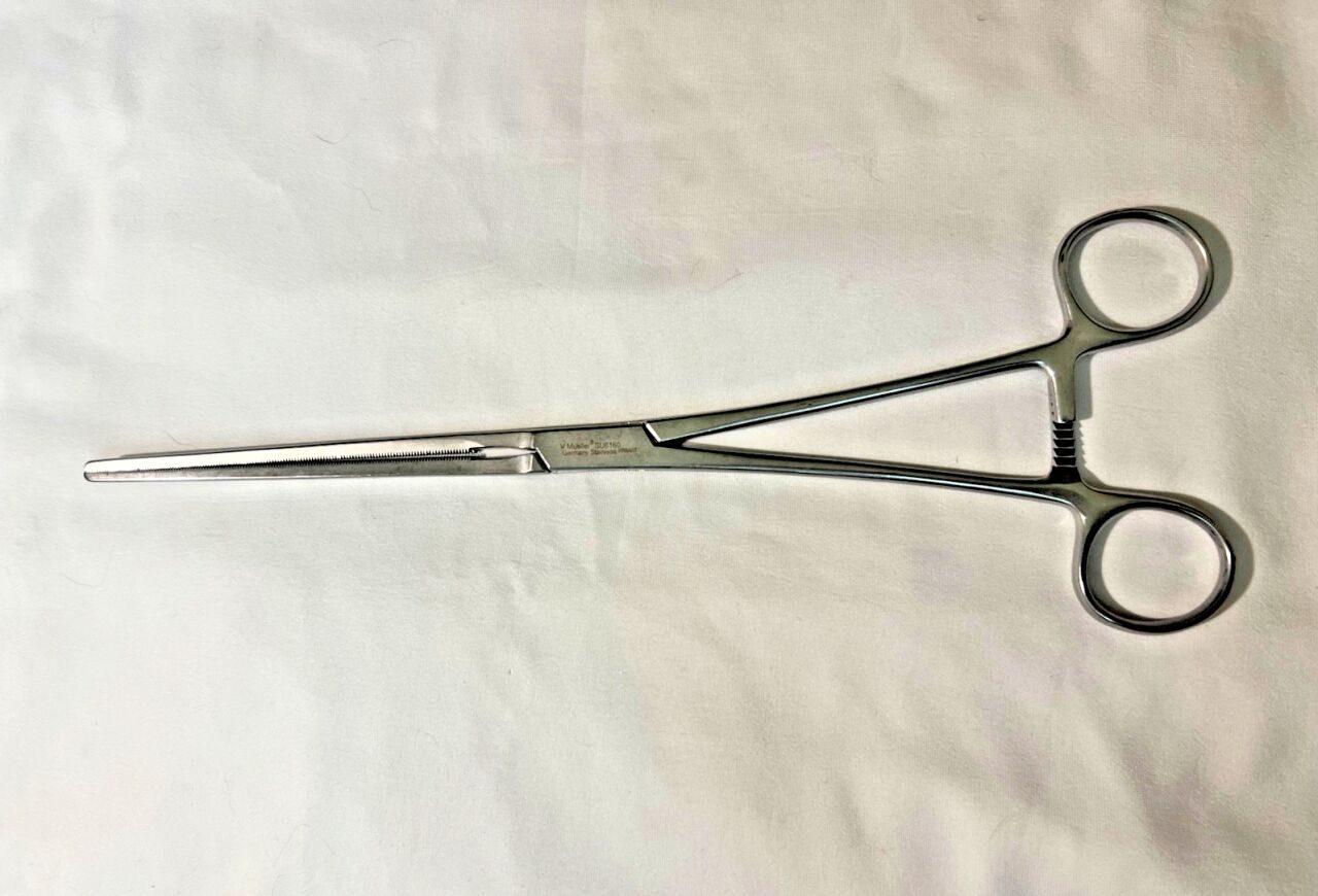 V. MUELLER SU6160 Carter-Glassman Resection Clamp 4" Straight Jaw x 11-1/4" L — photo 1