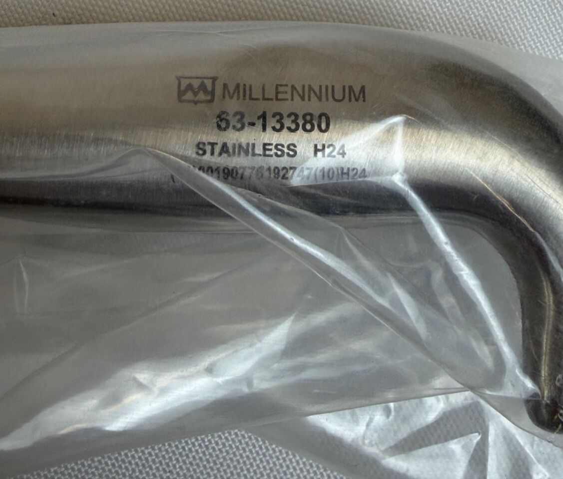 MILLENNIUM SURGICAL 63-13380 B.E. Glass Abdominal Retractor 6" x 3.25" Blade — photo 2
