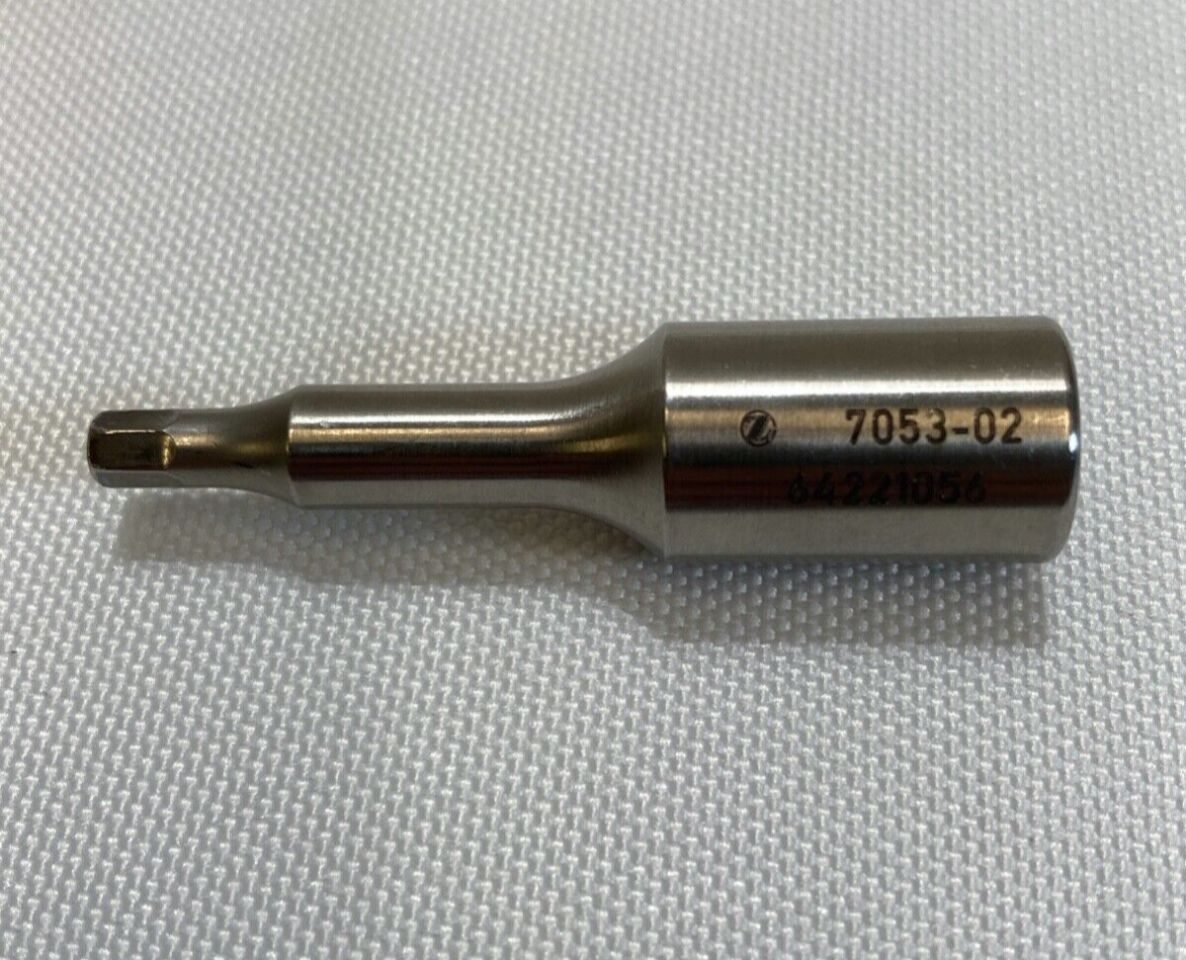 ZIMMER 7053-02 3.5mm Hex Torque Wrench Adapter — photo 1