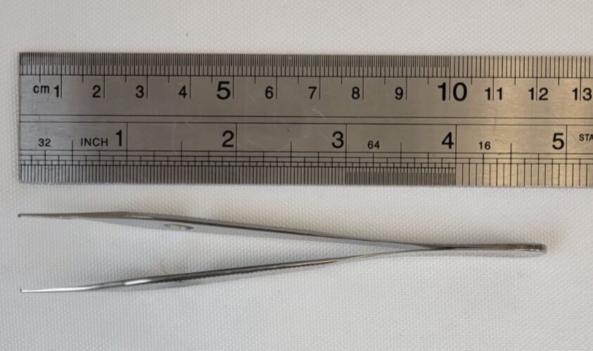 AESCULAP BD508R Adson Tissue Forceps Straight Delicate 120mm — photo 6