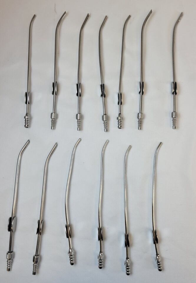 CODMAN 15 Fr Angled Lot of 13 Frazier Suction Tubes — photo 2