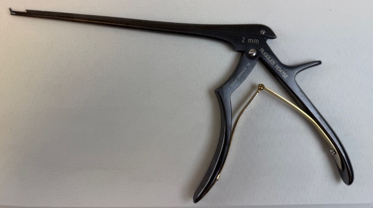 REDMOND RD4752 Diamond Micro Kerrison Rongeur 2mm x 40deg Up x 7" Thin FP Neuro