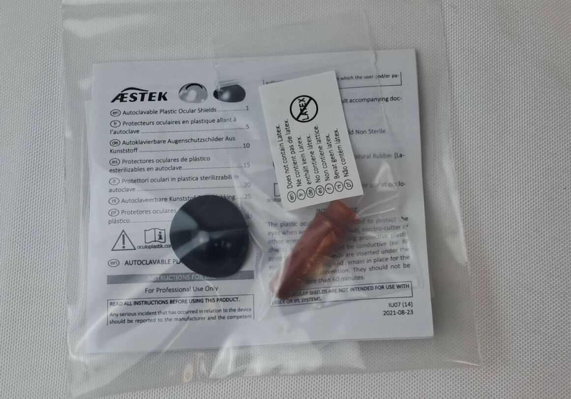 MARINA MEDICAL  3Pc Plastic Autoclavable Ocular Shield Set- 21.5mm, 25mm, 27mm — photo 6