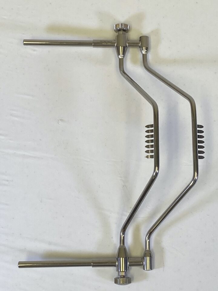 PILLING WECK 485265 Mahorner Thyroid Retractor 7 Sharp Prongs 9" (23cm) ENT — photo 6