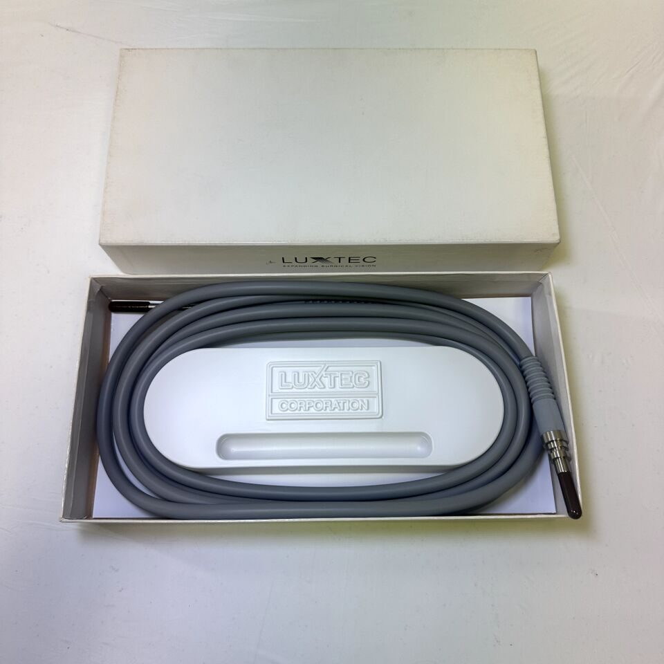 LUXTEC 4,534,617 Gray Fiber Optic Light Cable