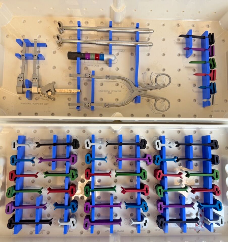 INTEGRA RUGGLES RU2400 FlexiSpine Retractor System w/ Sterilization Tray Neuro — photo 13