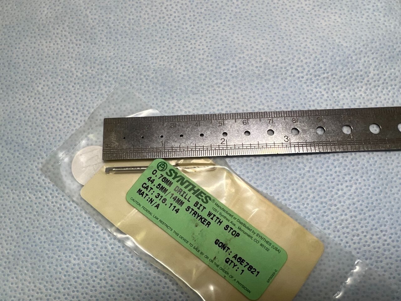 SYNTHES 316.114 Drill Bit — photo 1