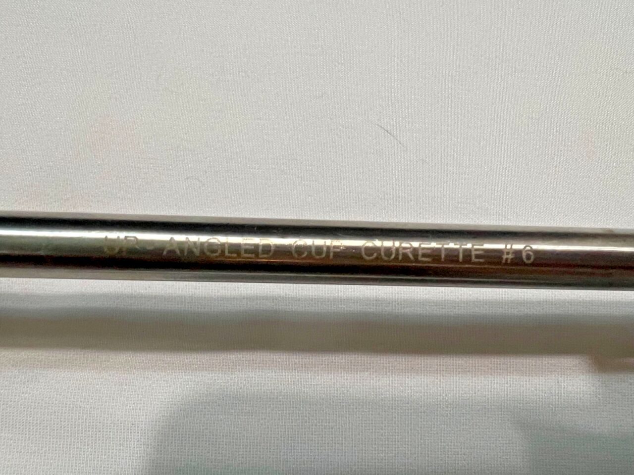 10-211-00 Up Angled Lumbar Cup Curette #6 17-1/2" Length Neurology — photo 5