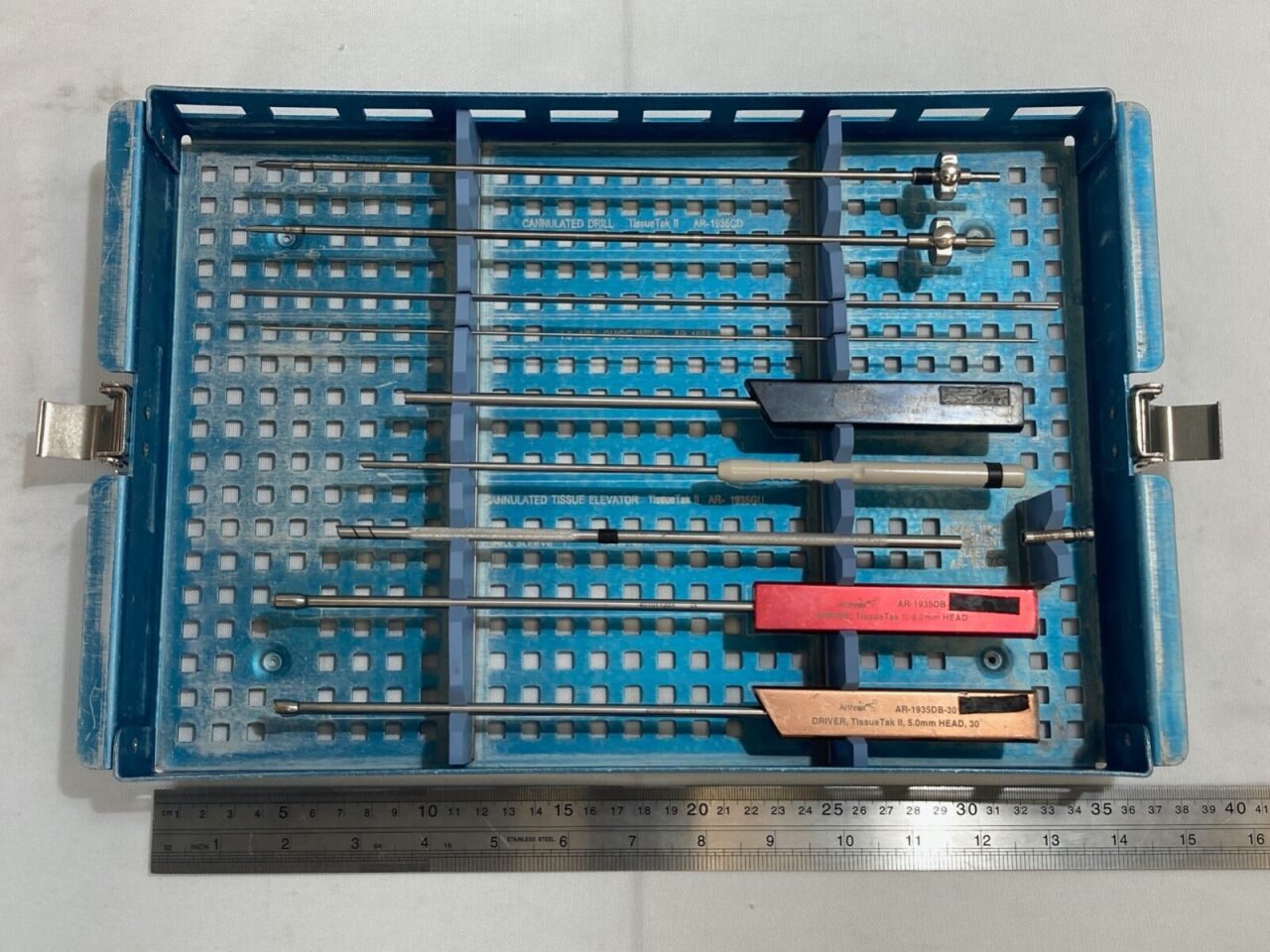 ARTHREX AR-1937 Tissue Tak II Instrument Set w/ Case Arthroscopic — photo 8