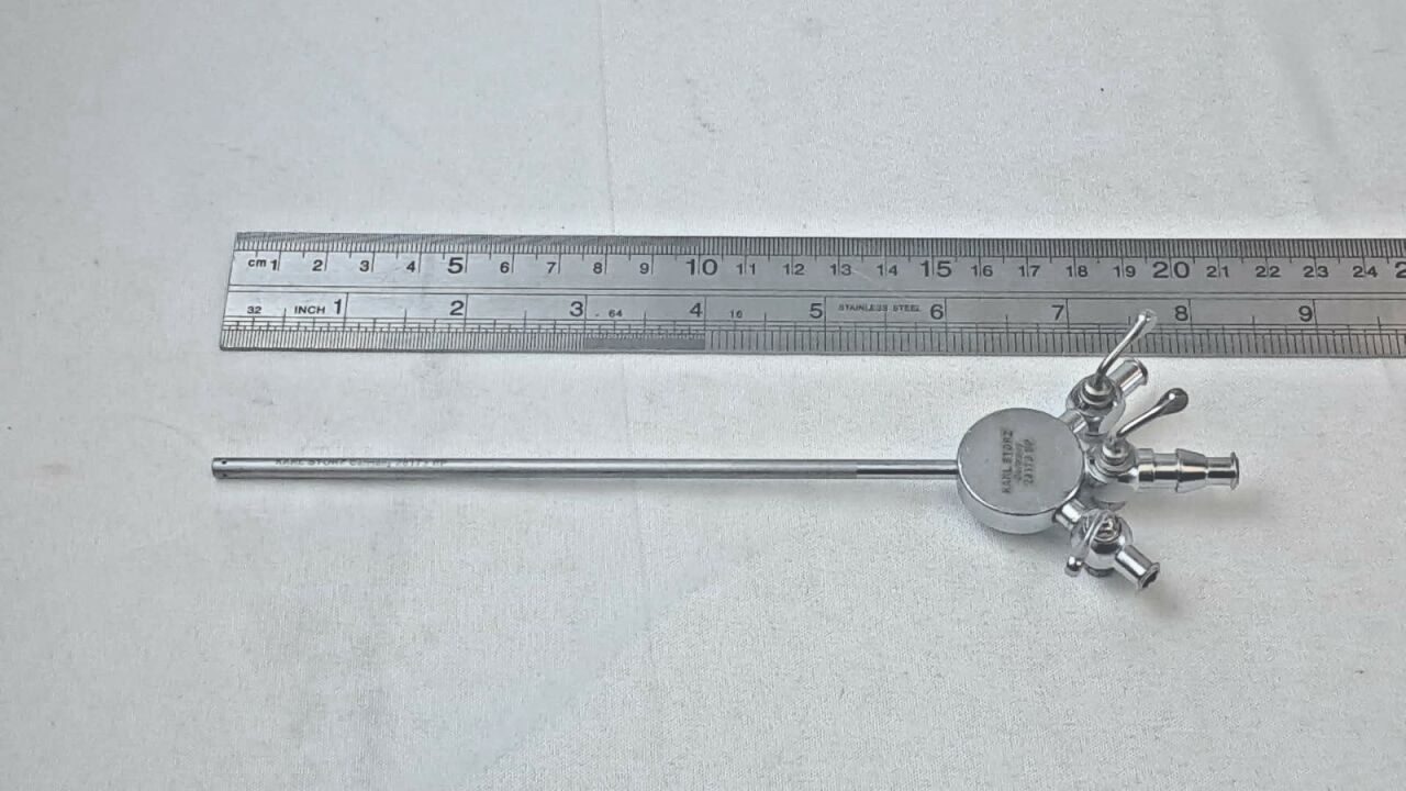 KARL STORZ 28173BP 5mm Suction Irrigation Tube 2 Way Central Valve — photo 6