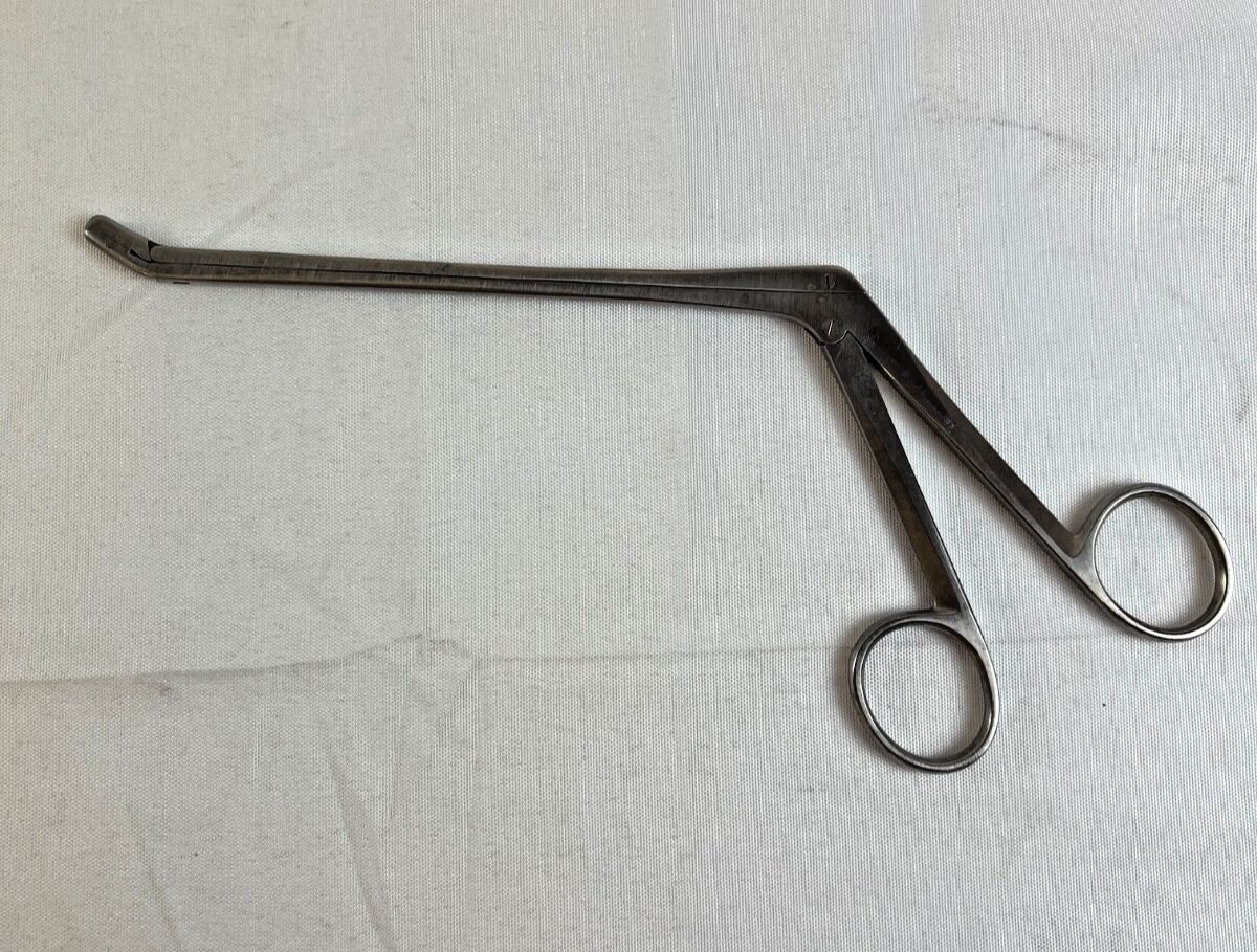 SSI ULTRA 57-2244 4mm x 10mm Up x 6" Spurling IVD Rongeur — photo 1