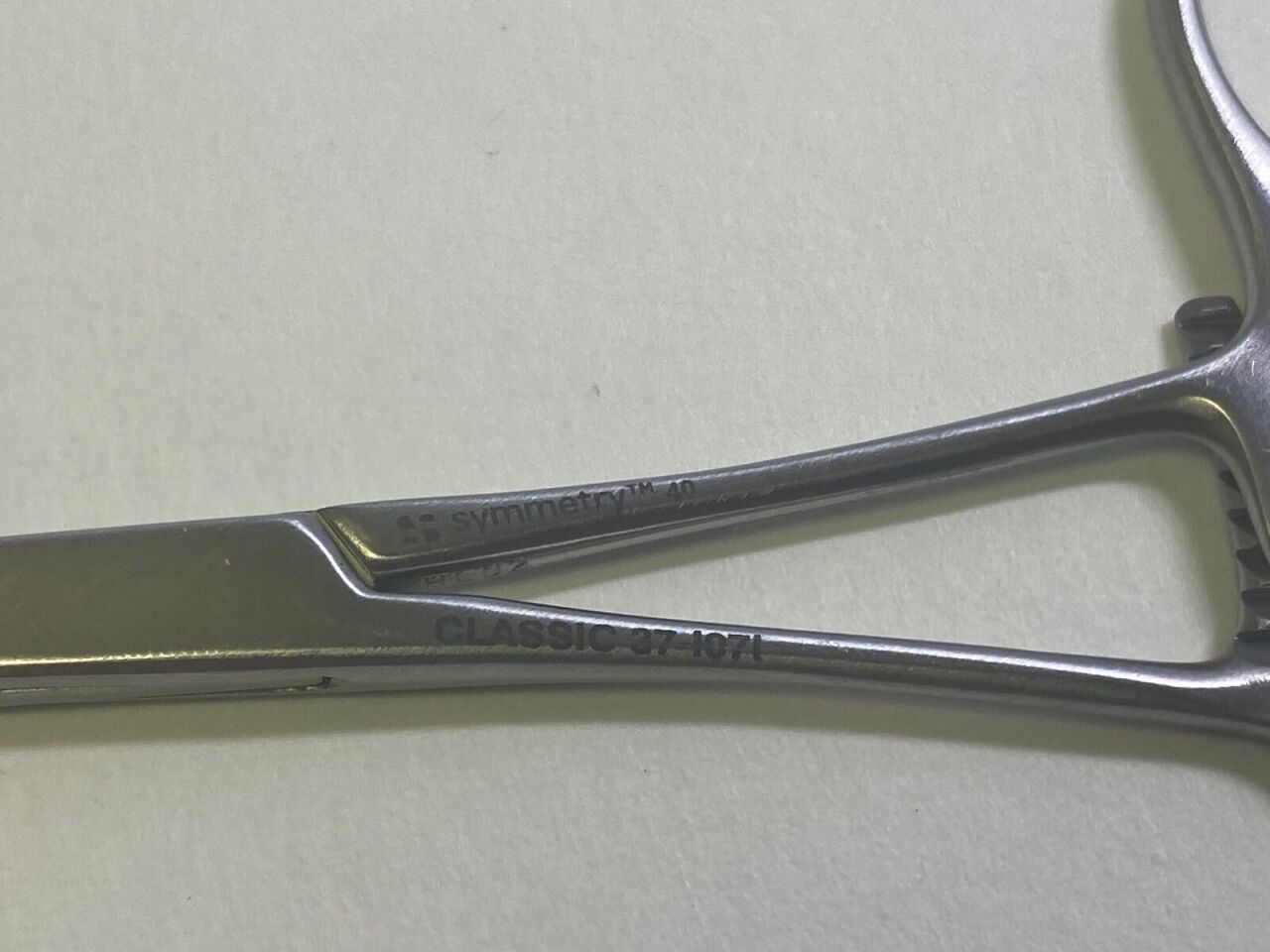 SYMMETRY 37-1070 & 37-1071 Glover Classic Bulldog Clamp Straight & Curved Set — photo 2