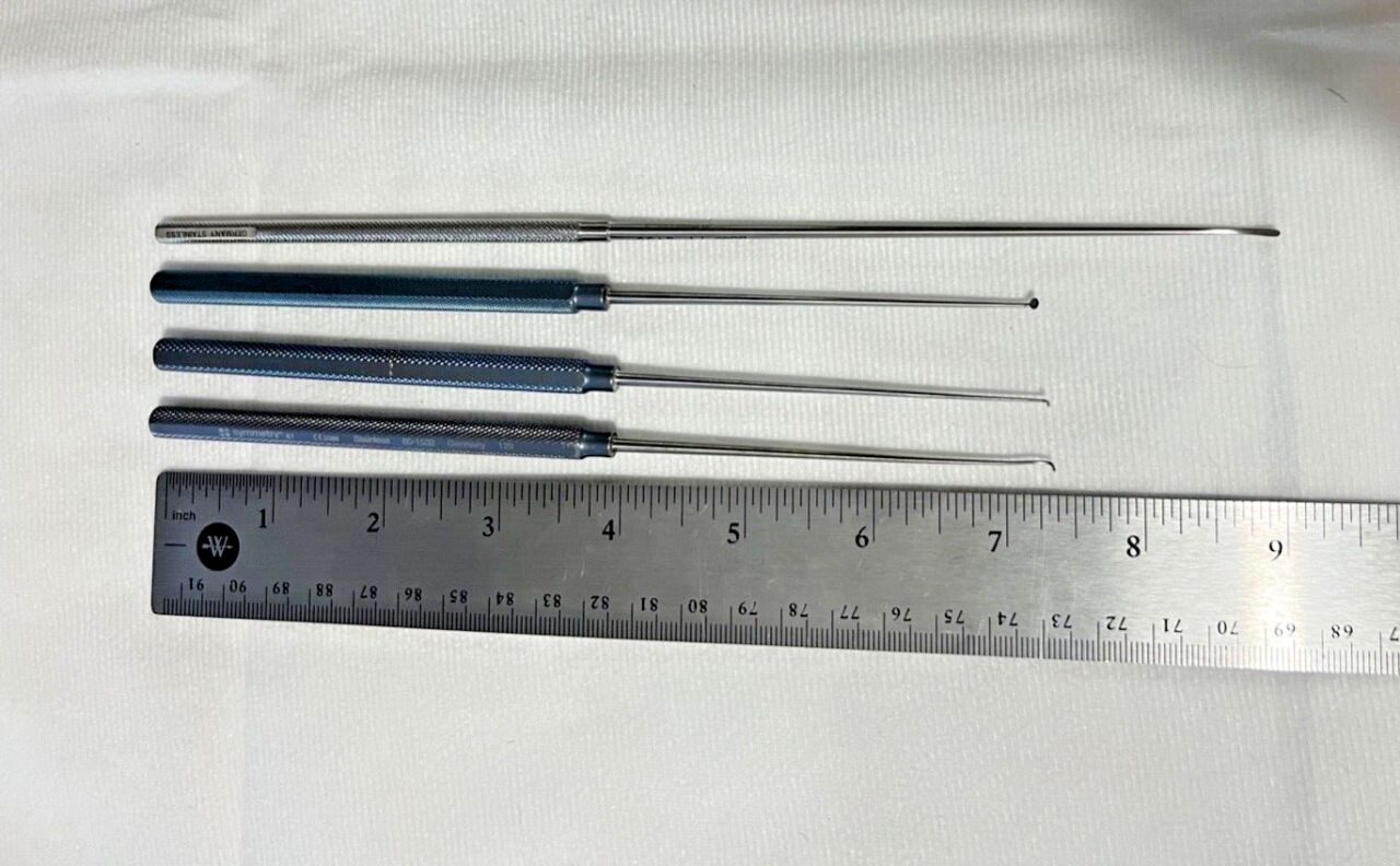 BOSS INSTRUMENTS 80-1532 80-1533 80-1540 71-5133 lot of 4 Nerve Hooks & Dissectors — photo 5