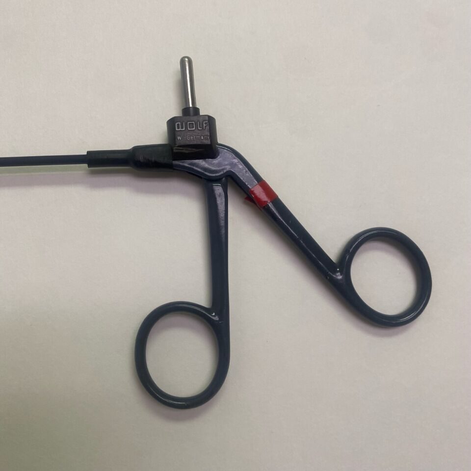 R. WOLF 8380.02 Laparoscopic Hook Scissors 3mm Monopolar — photo 2