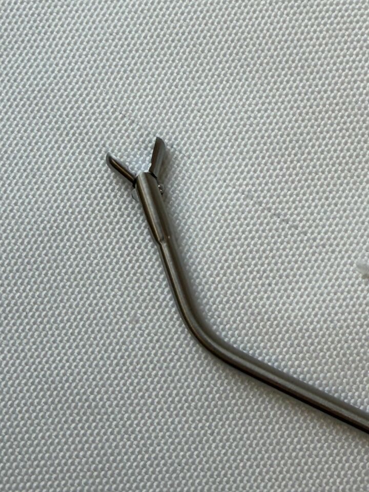 GYRUS ACMI 7023-0745 Giraffe Biopsy Forcep 45deg x 4mm Double Spoon Jaws — photo 4
