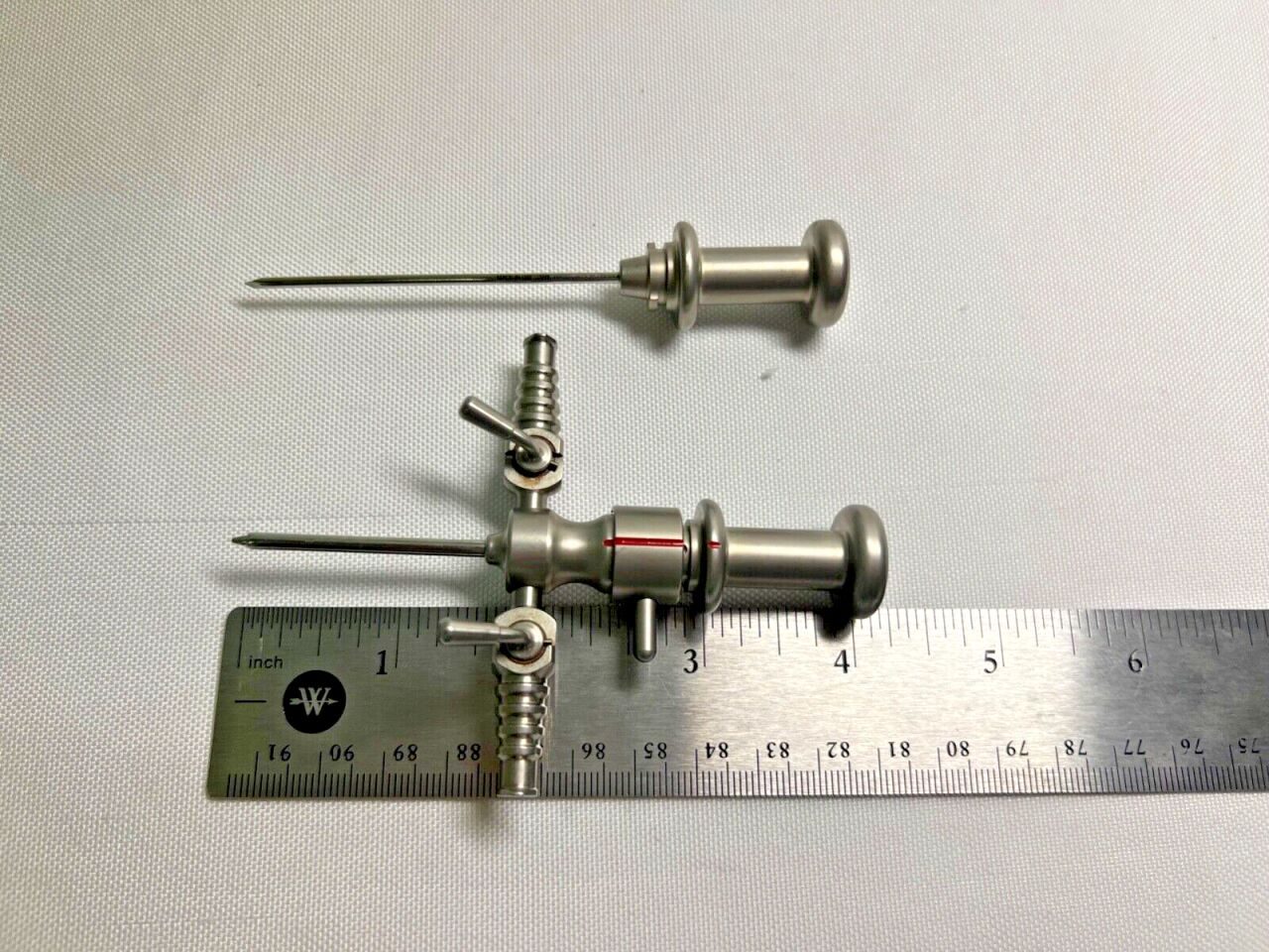 ARTHREX AR-3015N Small Joint Dual Valve 1.5" Cannula w/ Sharp & Blunt Obturators — photo 6