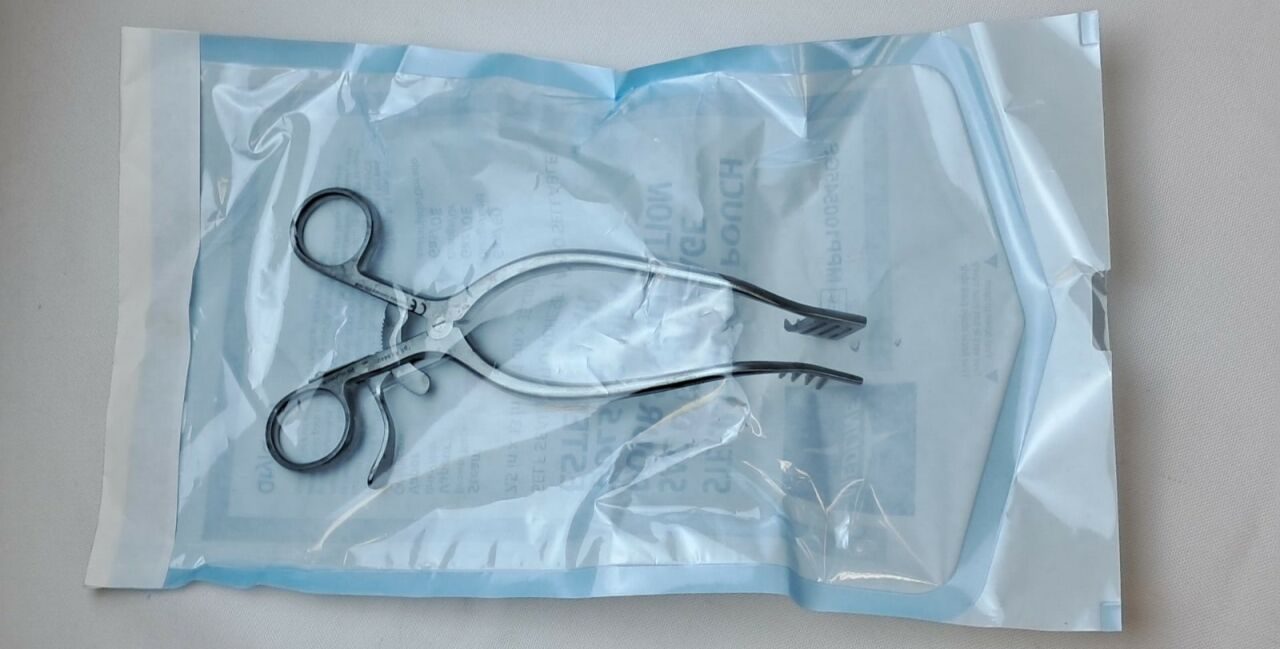 MILLENNIUM SURGICAL gs 40.5440 Adson Retractor 7.5" Angled 4x4 Sharp — photo 2