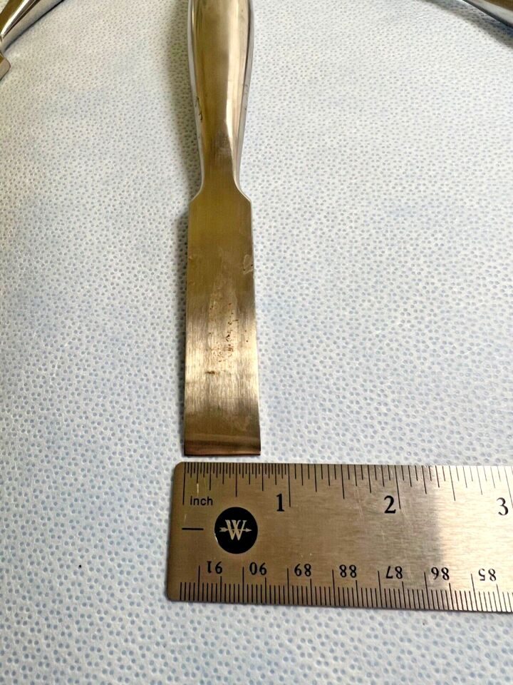 ZIMMER Smith-Petersen Straight Set Of 3 Osteotomes — photo 3