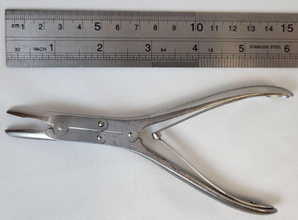 ZIMMER 3317 Curved Stille-Luer Bone Rongeur — photo 7