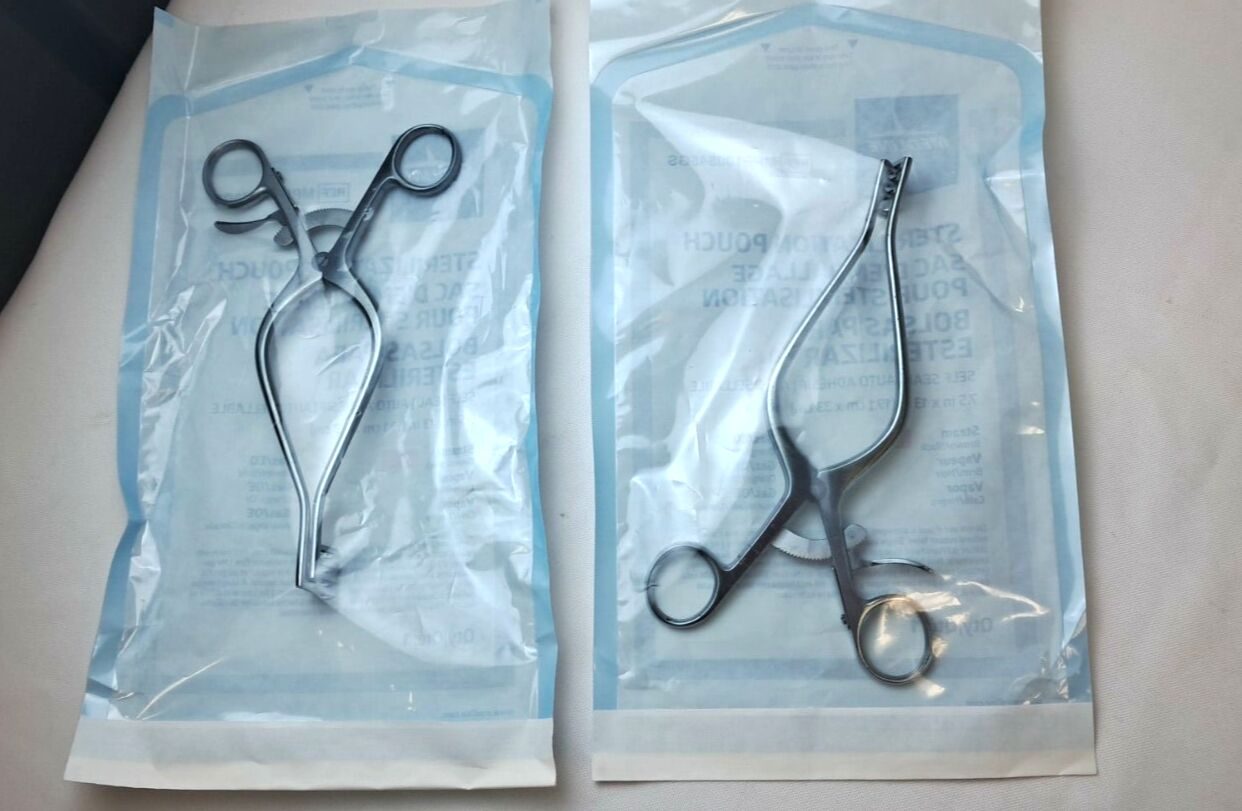 MILLENNIUM 1-615 Lot of 2 Weitlaner Retractor 8" 3x4, Blunt — photo 2
