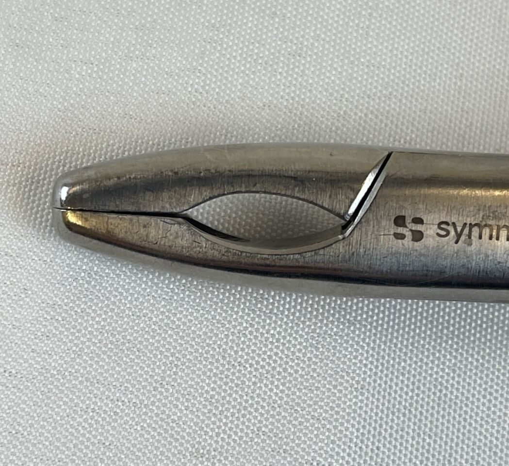 SYMMETRY 305217 Luer Bone Rongeur Straight 8mm Jaw 7" Length — photo 5