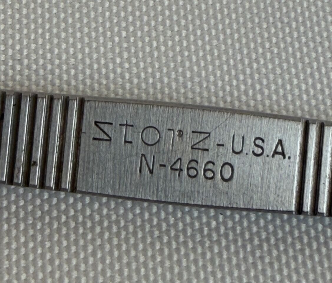 KARL STORZ N-4660 Cottle Septum Elevator 4mm x 4mm Round End & 3mm Spatula End 9" — photo 2