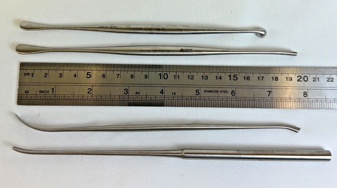 AMBLER SURGICAL Penfield #1-4 Set of 4 Dissectors & Elevators Neuro Ortho — photo 6