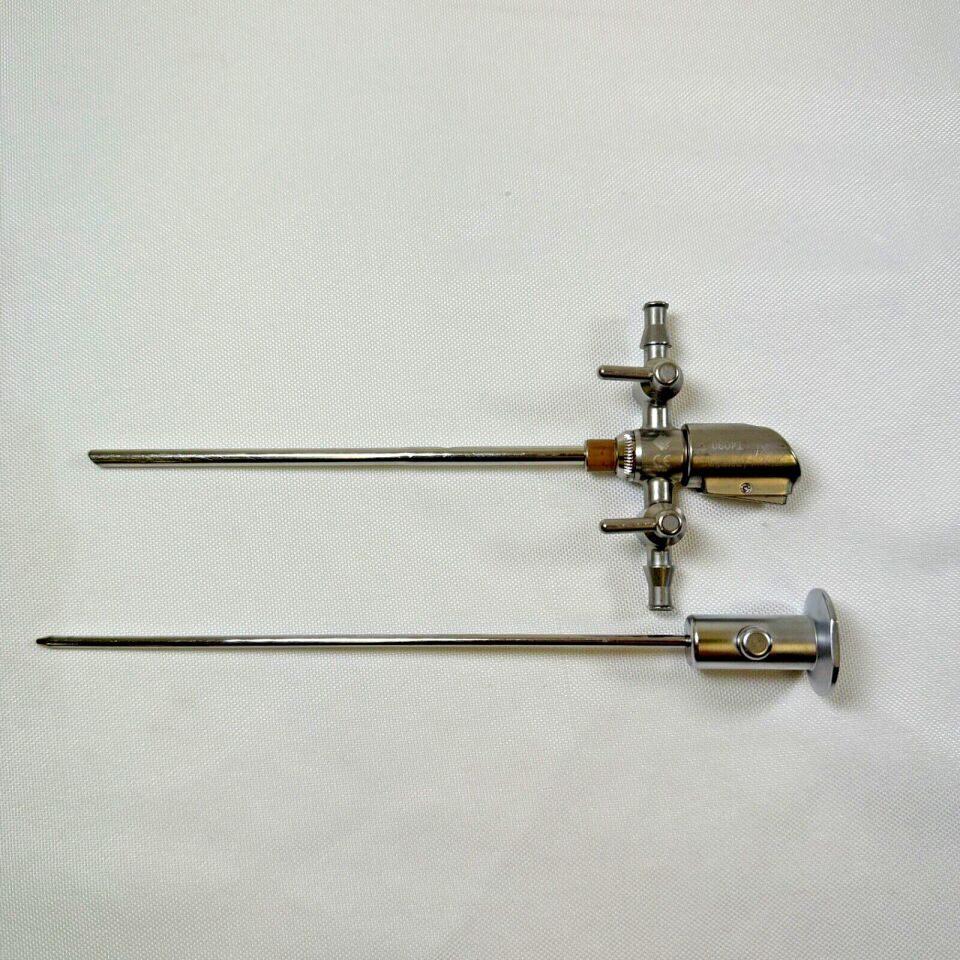 LINVATEC T4030 Double Stopcock w/ T4902 Conical Obturator Quicklatch Cannula — photo 7