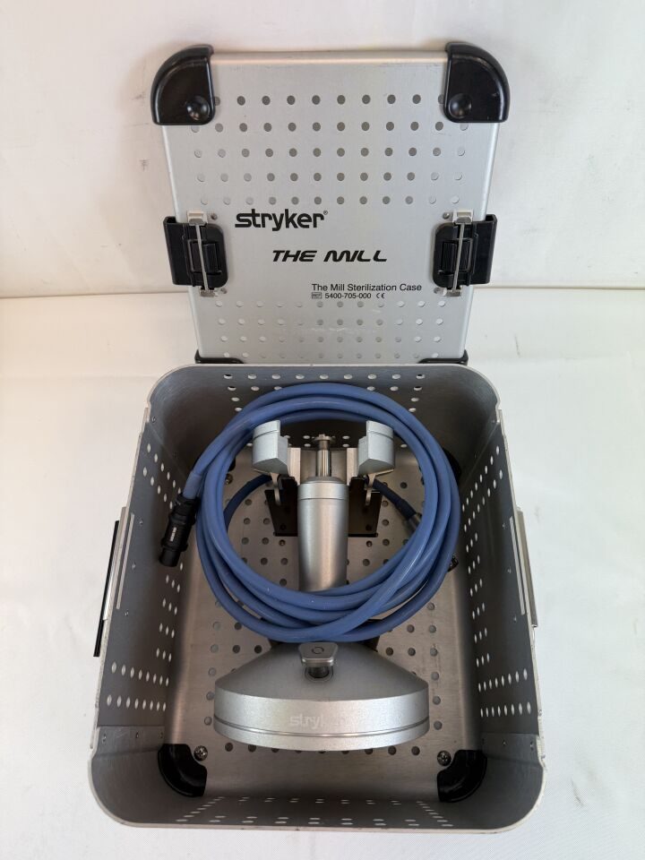 STRYKER 5400-700 The Mill  Electric Bone Mill w/ Cable & Case