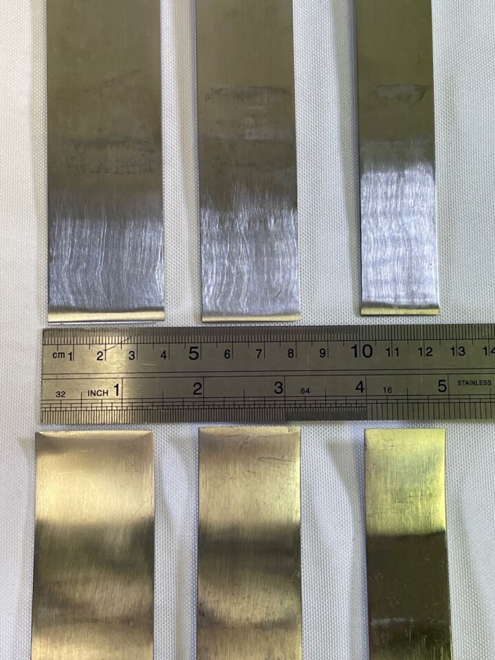 ZIMMER 9" x 1.5" 1.25" 1" Set of 6 Lambotte Osteotomes w/ Rack Straight & Curved — photo 9