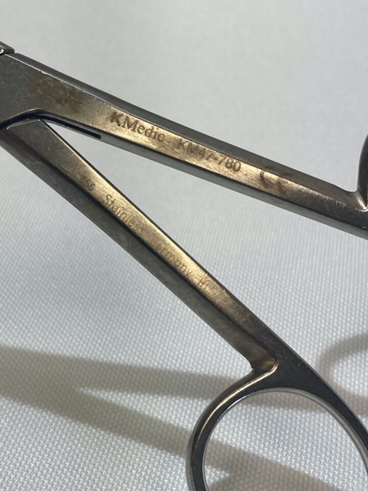 KMEDIC KM47-780 Love-Gruenwald IVD Rongeur 3mm x 10mm Jaw 7" — photo 3
